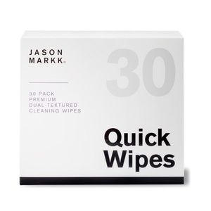 NIB Jason Markk Quick Wipes 30 Count Premium Dual Textured Cleaning Wipes